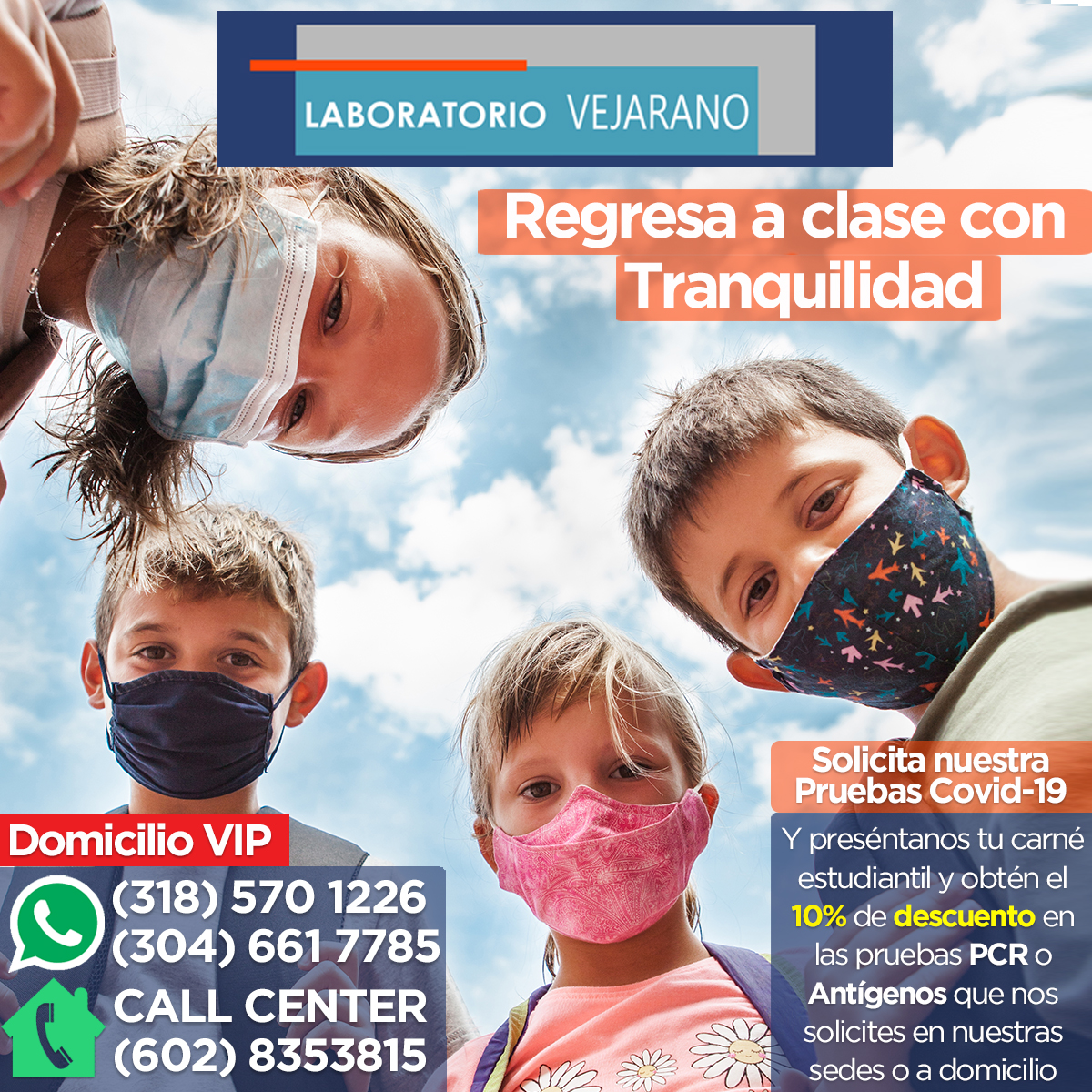 Descuentos Laboratorio Lorena Vejarano